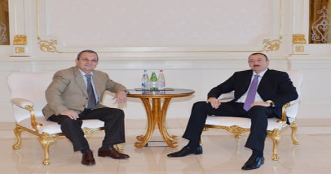 Prezident Ehud Barakı qəbul etdi