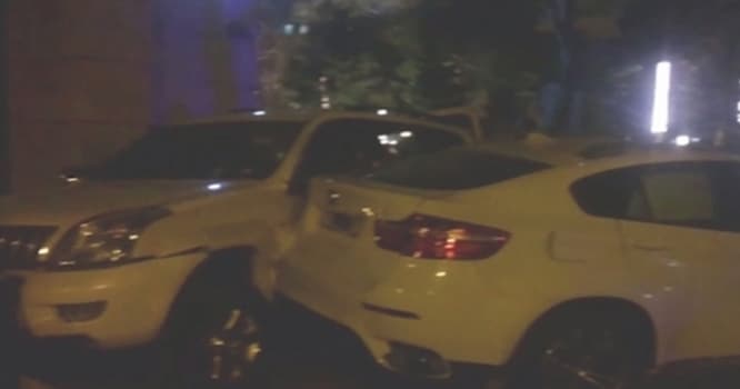 Bakıda sürət yarışına çıxan maşınlar 7 piyadanı vurdu - VİDEO