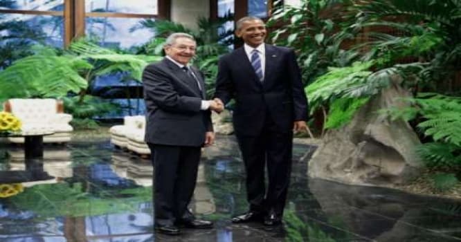 Raul Kastro və Barak Obama arasında görüş başlayıb