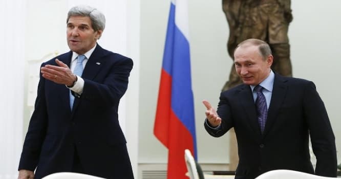 Putin və Kerri 4 saat nəyi müzakirə etdi?