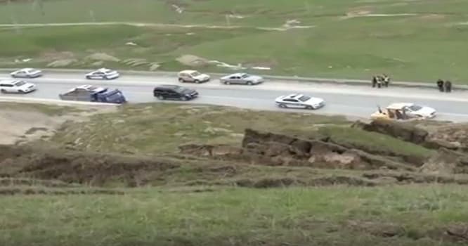 Bakı-Şamaxı yolu təhlükə mənbəyinə çevrilir