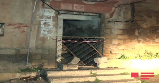 Bakıda uçqun baş verən yataqxanadan heç kim köçürülmədi - Bina sakini