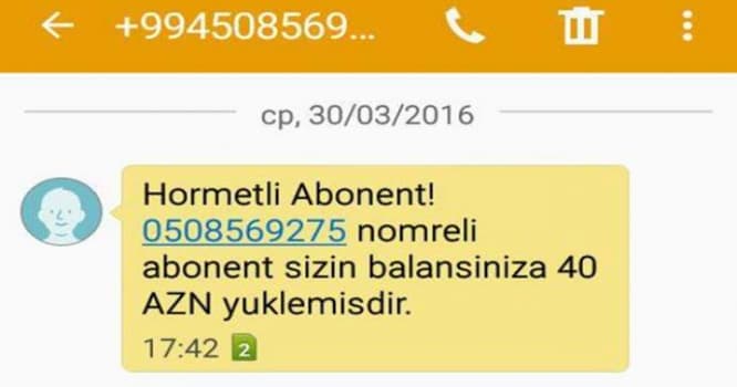 Bu mesaj sizə gəlsə, aldanmayın - DİQQƏTLİ OLUN!