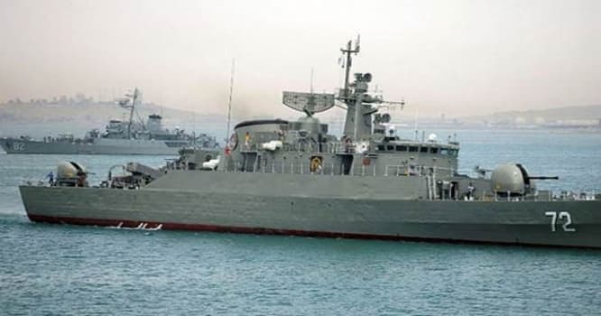 İran gəmisi Hind okeanında hərəkətə keçdi