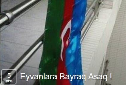 “Eyvanlara Bayraq Asaq!” - FOTO