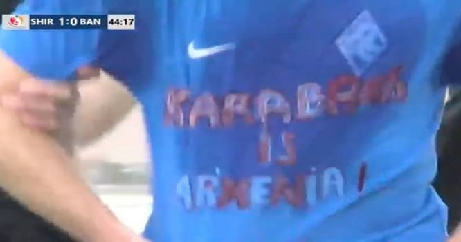 Daha bir serb futbolçudan Azərbaycana hörmətsizlik - VİDEO