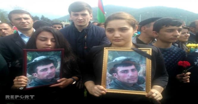 Astara, Zaqatala və Şəkidə yenə şəhid cənazələri... Foto Video