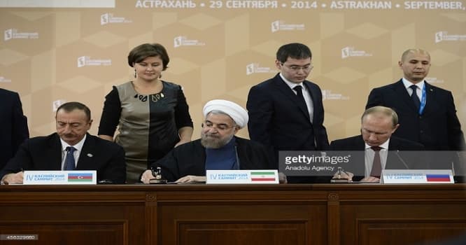 Əliyev, Putin və Ruhani Bakıda görüşəcək