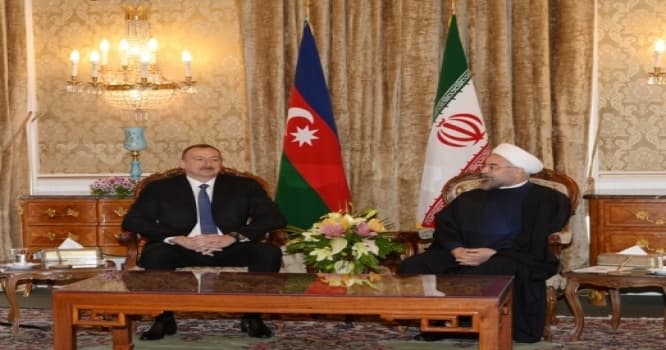 İlham Əliyevlə Həsən Ruhani arasında görüş keçirilib - YENİLƏNDİ