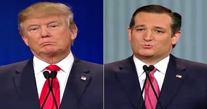 Ted Kruz Donald Trampa qalib gəldi