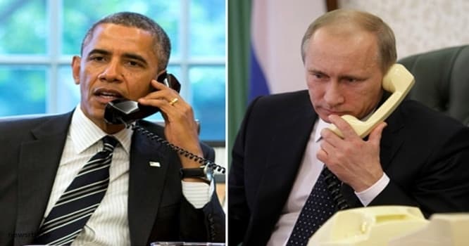 Putinlə Obama arasında telefon danışığı olub