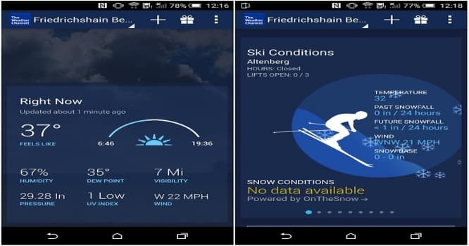 “Samsung”dan yenilik: “Weather Channel”