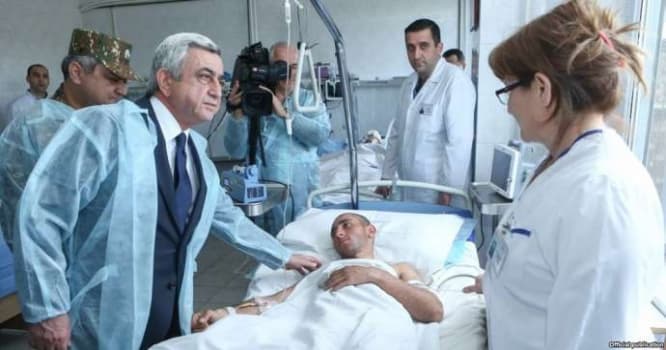 Ermənilərin təkcə bir hospitaldakı yaralıların sayı - ŞOK RƏQƏM