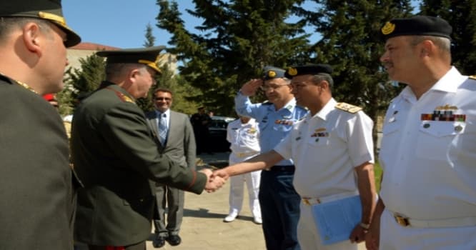 Pakistanın yüksək rütbəli zabitləri Bakıya gəldi