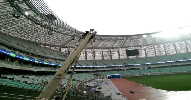 Azərbaycanda stadionlara yeni sistem quraşdırılır