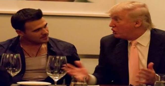 Emin Ağalarov Trampla süfrə arxasında - Foto