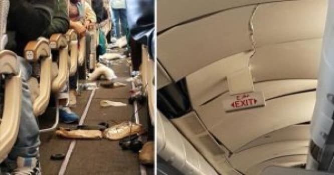 "Etihad" aviaşirkətinin təyyarəsində dəhşət dolu anlar yaşandı - VİDEO