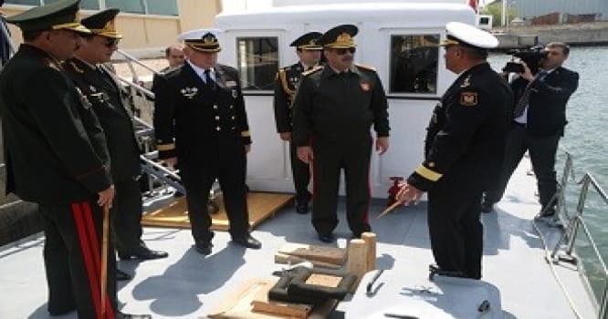 Zakir Həsənov dalğıc poliqonunun açılışında - FOTO