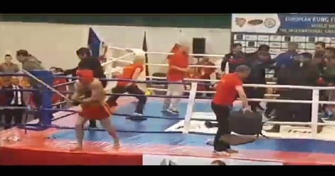 Ukraynada azərbaycanlılarla ermənilər arasında kütləvi dava - VİDEOLAR