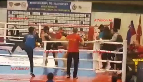 Erməniləri döyən idmançı: "Səmranın ağzı açıq qalmışdı" - FOTO/VİDEO
