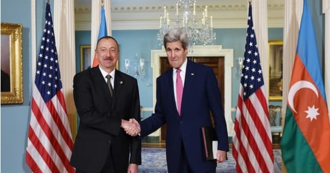 Azərbaycan prezidenti İlham Əliyev Con Kerri ilə görüşəcək