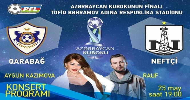Aygün Kazımova stadionda mahnı oxuyacaq