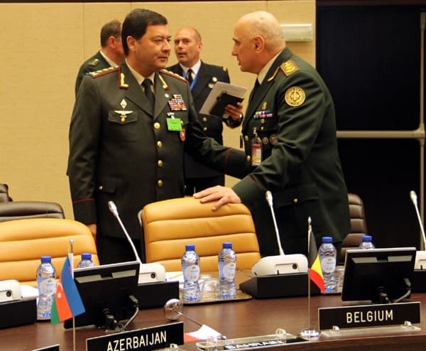 Nəcməddin Sadıkov Brüsseldə bir sıra görüşlər keçirib - FOTO
