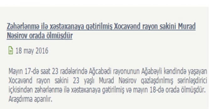 Səhiyyə Nazirliyi DİN-i təkzib etdi - Kim haqlıdır?