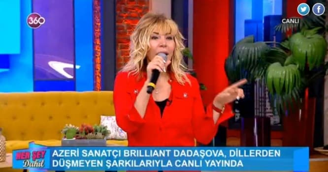 Brilliant Dadaşova Alişan və Çağlanın verilişində - FOTOLAR+ CANLI YAYIM