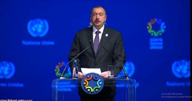 İlham Əliyevin İstanbuldakı 3 mesajı