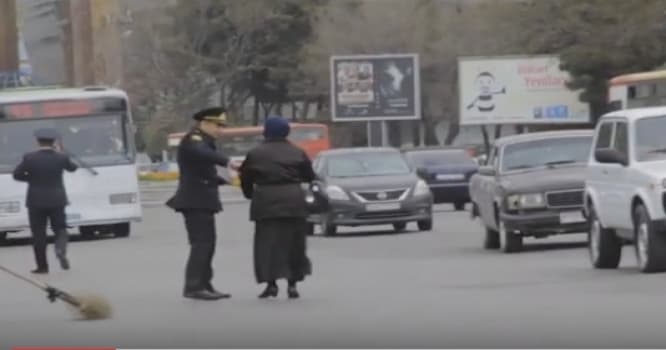 Bakıda yol polisinin keçirdiyi reyddə gülməli anlar yaşandı - VİDEO