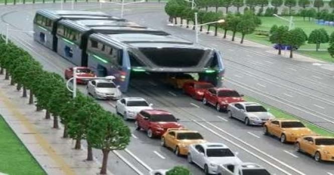 Çinin dünyanı heyrətləndirən yeni avtobusu – Video