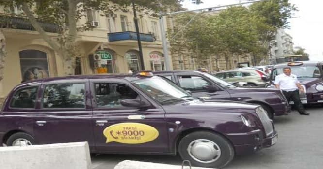 Bakıda bütün taksilərdə nağd ödəniş ləğv olunur