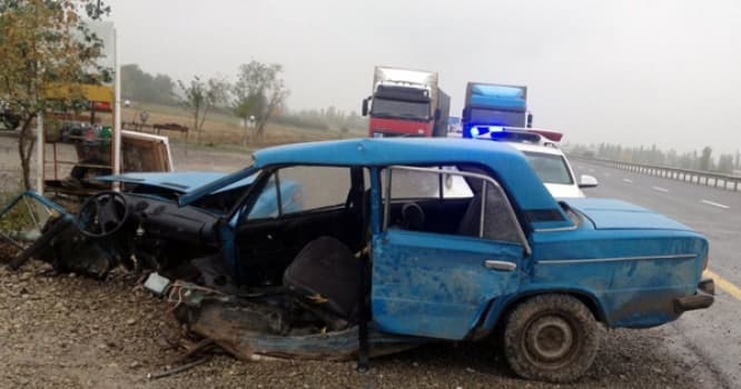 Azərbaycanda yol qəzaları: 2 ölü, 25 yaralı