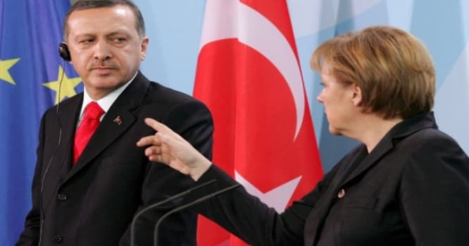 Merkeldən Ərdoğanın bəyanatına Sərt reaksiya