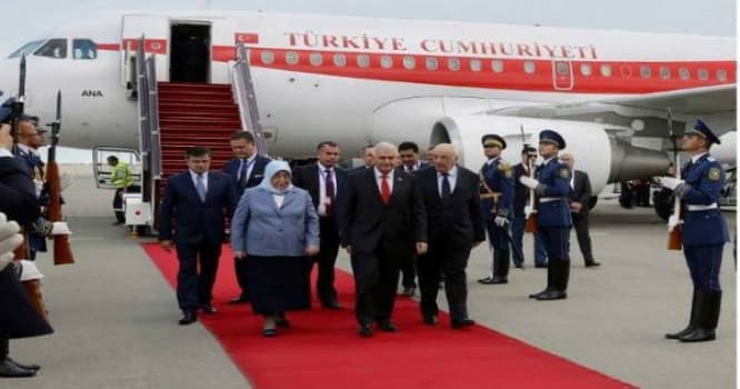 Binəli Yıldırımın Azərbaycana rəsmi səfəri başa çatdı