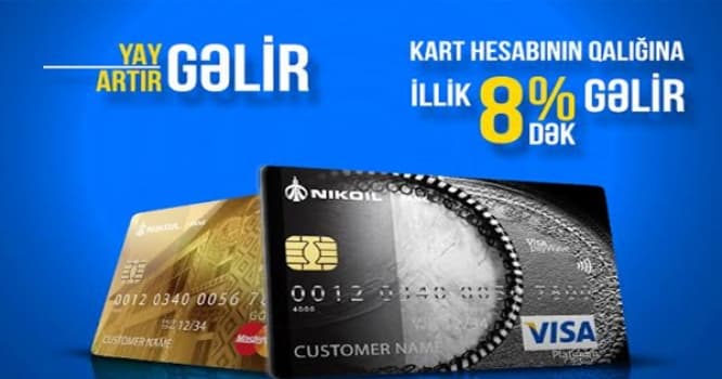 NIKOIL | Bank premium sinifi plastik kartlar üzrə tarifləri azaltdı!