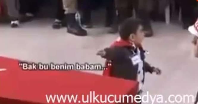 Şəhid balası ürəkləri dağladı: “Bax, bu mənim atamdır” - VİDEO