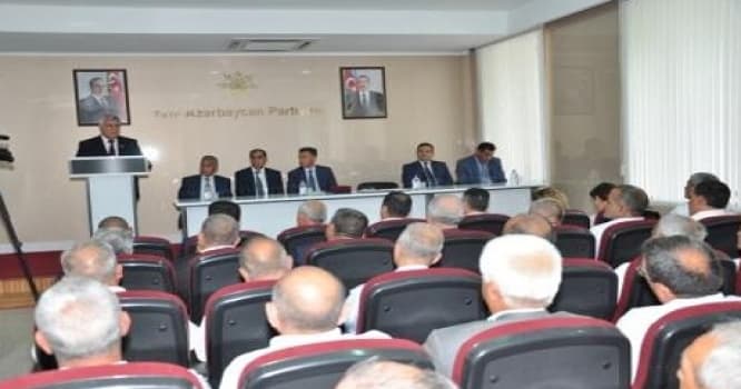Sabirabadda Meliorasiya və su təsərrüfatı işçilərinin peşə bayramı qeyd olunub