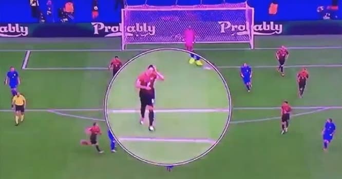 "Fənərbaxça"lı futbolçu Xorvatiya qol vuran vaxt saçını düzəldirmiş - VİDEO