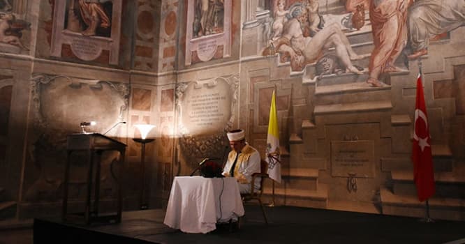 Vatikanda erməni terrorunun qurbanına görə "Quran" oxundu - VİDEO
