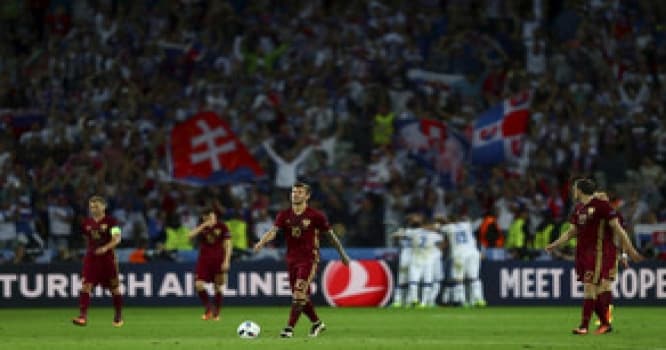 Rusiya yığması Slovakiyaya 1:2 hesabı ilə uduzdu