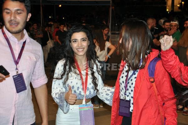 Səmra Kris Braunun Bakıdakı konsertində - FOTO