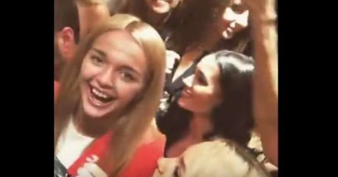 Timati Bakıda qızlarla liftdə qaldı - VİDEO