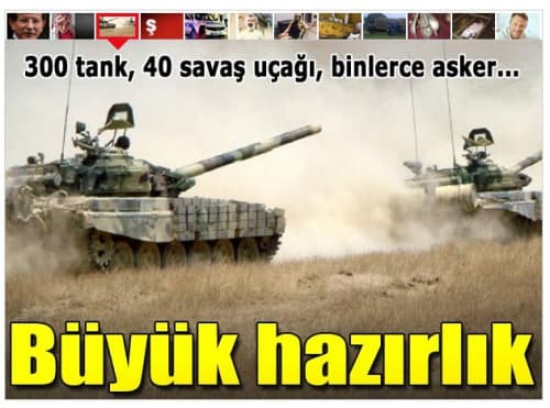 Azərbaycan Ermənistana gözdağı verməyə hazırlaşır - FOTO