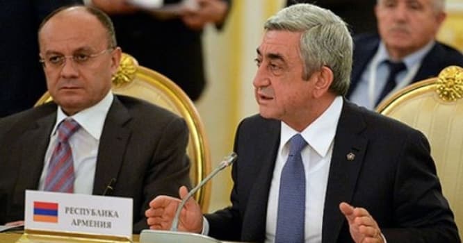 Sarkisyan müdafiə nazirinə Azərbaycanla bağlı nə deyib?