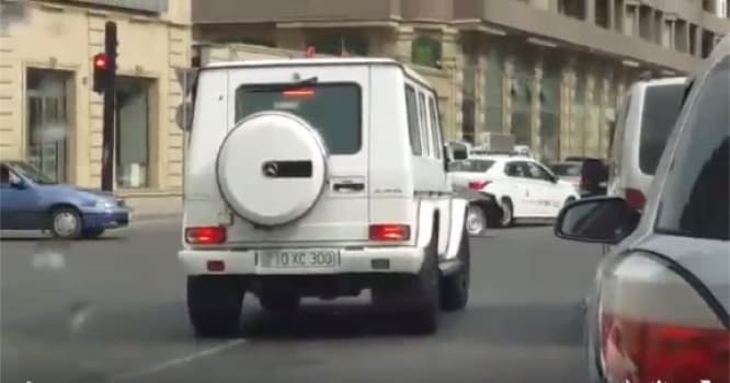 Bakıda qanunları tapdalayan "Galenwagen" - VİDEO