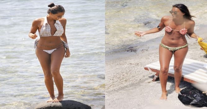 Türk modeldən qeyri-adi bikini dəbi - FOTOLAR