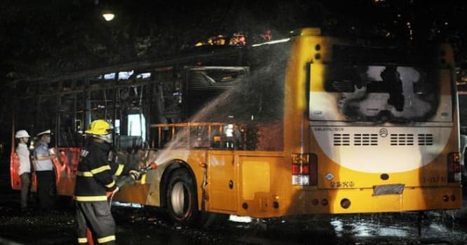 30 turist avtobusda diri-diri yandı