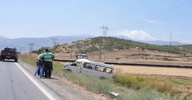 Türkiyədə ağır yol qəzası - 11 yaralı